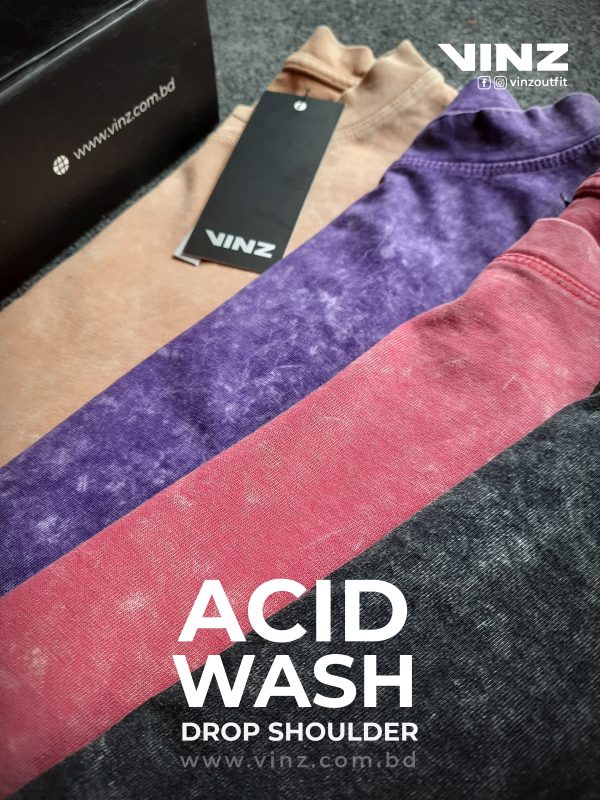Solid Acid Wash Drop Shoulder - Image 2